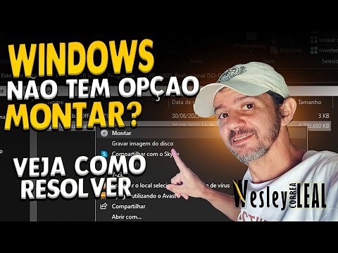 MOUNT IMAGE/ISO OPTION (WINDOWS 10 AND 11), HOW TO SOLVE...