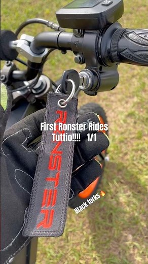 1/1 Ronster Rides tuttio with black forks | #rtr #tuff #ebike #surronster