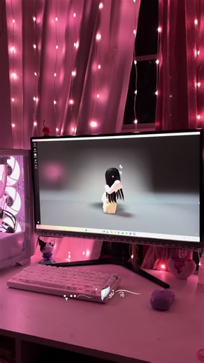 i miss when Roblox was fun💔. . . . . #pinksetup #fyp #gamingsetup #techtok #Roblox
