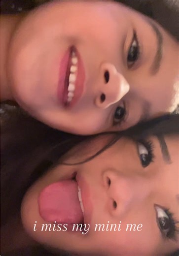 her copying me at the end🥹