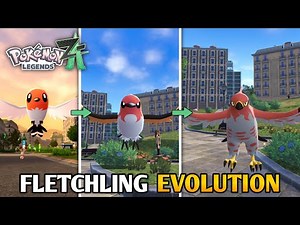 Fletchling Evolution In Pokemon Legends: Z-A