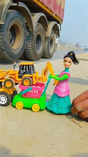 Remote control JCB and dumper unboxing testing short video