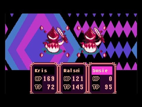 Bound To The Dark World (Deltarune/Earthbound Mod) - Longplay