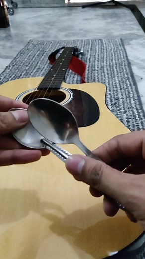 1.2M views · 8.9K reactions | Chammach se Guitar String Change karne ka Aasan Tarika - How to Change Guitar String at Home #reels . . . . . . . . . . . . #how #to #change #guitar #string #at #home #house #process #ghar #easy #way #fast #fastest #why #need #spoon | S S Monty | Facebook