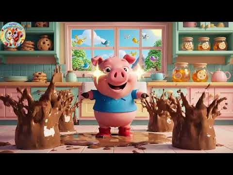 Peppa Pig Built the Splashy Mud Pie Kitchen | Nursery Rhymes for Kids | Baby Songs & Toddle