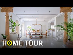 This House in Hyderabad Is Inspired From Indian Craftsmanship (Home Tour).