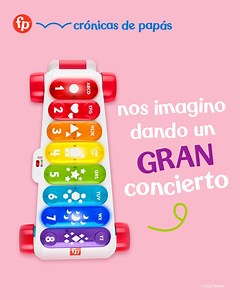 251 reactions · 5 comments | Es hora de iniciar un GRAN concierto con el Xilófono Gigante. 朗 Se vale pedirlo prestado a tu bebé.  | Fisher-Price | Facebook