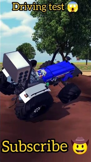 🔥 Itna Difficult Test?! 😱 Simulator Gameplay#gaming #indiantractor3d #driving