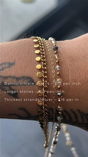 ​✨ New Collection Alert! Stylish Permanent Chains & Stacking Ideas 💎 #GoldChains