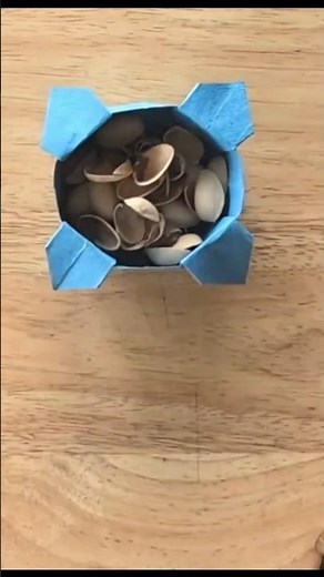 Easy Paper Bowl Craft | DIY in Seconds ✂️ #Shorts