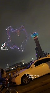 25K views · 806 reactions | The drone show on NYE was incredible (via TT: lesleeyxx) | Dallas Texas TV | Facebook