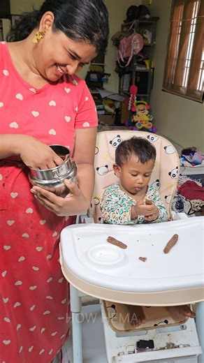 Hema malini on Instagram: "😘Baby sweet ragi sticks😋Without sugar🥰 #reels #MomLife #babyfood #babylife #babyactivity"