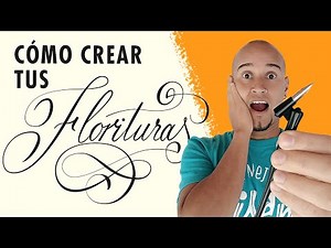 🔥 ✍ How to make FLOURISHES for COPPERPLATE Calligraphy 🔥 ✍ | With an oblique PEN