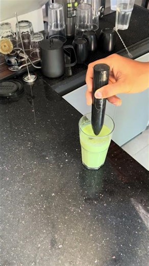 (AVX Label #28) Matcha Cold Whisk không đường, không sữa đặc