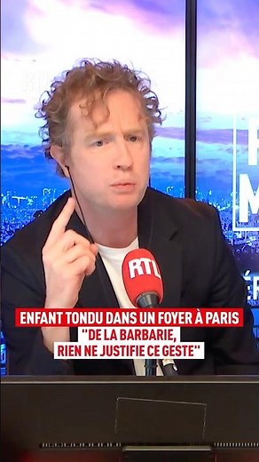 Child shaved head in a Paris children's home: "This is barbaric; nothing justifies this act."