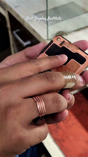 📱 Screen Fixer Students – Edge Glass Repair Practice Session