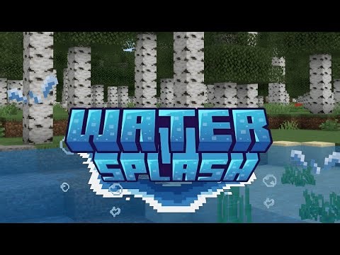 💦 WATER SPLASH | LA MEJOR TEXTURA DE AGUA PARA MINECRAFT BEDROCK 😱🔥