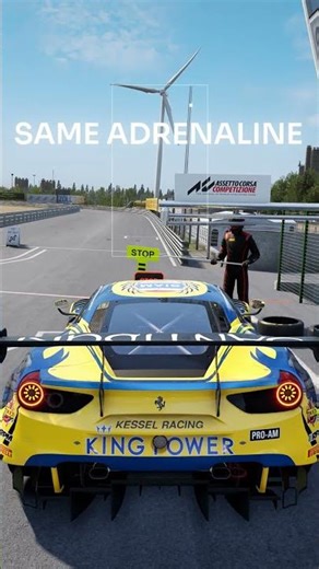 From F 16 to Ferrari 488 GT3 One Hybrid Sim Rig