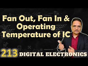 Digital IC Parameters: Fan Out, Fan In, and Operating Temperature Video Lecture | Crash Course for GATE Instrumentation Engineering