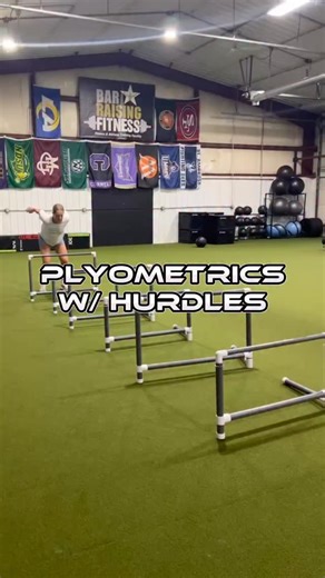 2.4K views · 1.6K reactions |  Plyometrics with Adjustable Hurdles ...