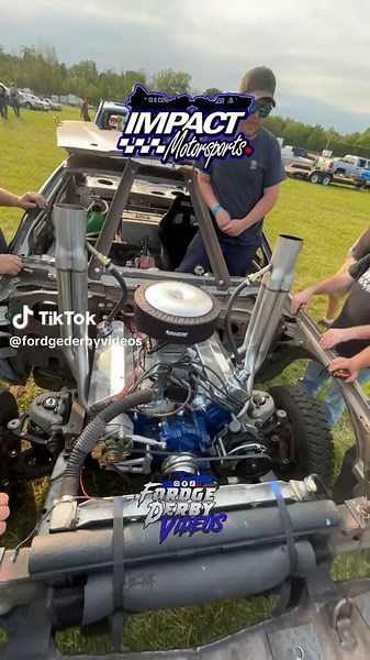 Ford 460 Methanol Impact at Dungannon Demolition Derby