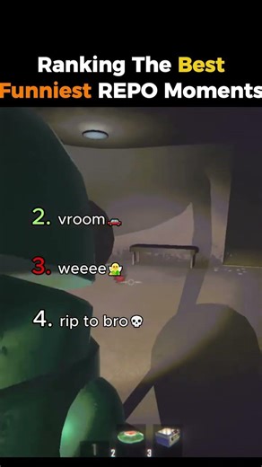 Ranking The Best REPO Moments 😂 #funny #ranking