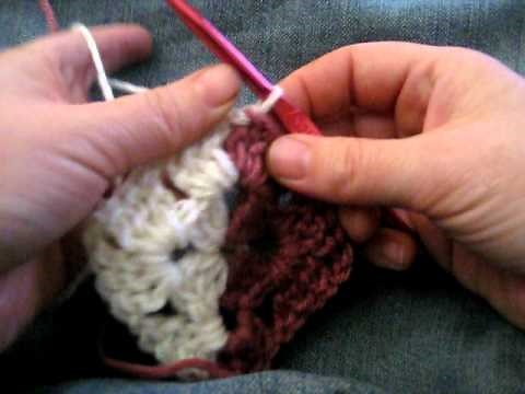 Bi- Colored Granny Square