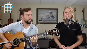 Patsy Cline _Crazy_ - Guitar Play Along with Chord Diagrams