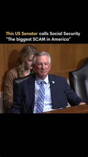 FlyWealthCo™ on Instagram: ""We're dead broke." Senator Tommy Tuberville doesn't hold back in this clip. He bluntly calls Social Security a "scam" and warns that the government has already spent the money you think is waiting for you. With $35 trillion in national debt, he predicts a future where 150 million Americans march on Washington asking, "Where is our damn money?" His math is painful but real: if you had invested your Social Security taxes in the market for 40 years instead of giving it 