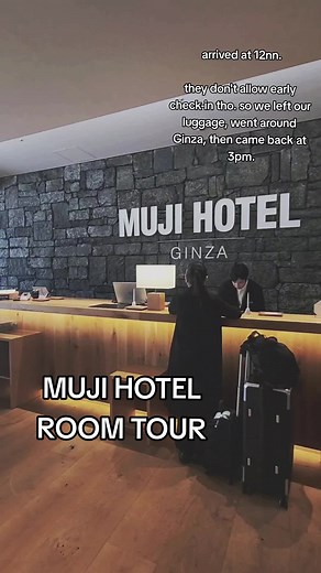 Exploring Muji Hotel Ginza: Type C Room Experience