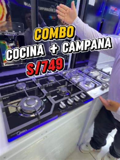 🔥🍳 ¡Tu cocina merece verse y funcionar mejor! Aprovecha este combo exclusivo Midea de cocina empotrable campana extractora, diseñado para brindarte potencia, estilo y practicidad en un solo lugar ✨ Cocina sin humo, sin olores y con la calidad que ofrece Midea en cada detalle 🙌 💥 Llévate todo por solo S/749.00 ⏰ Promoción válida por tiempo limitado Ideal para renovar tu hogar o equipar tu negocio con tecnología confiable y moderna 🚀 🛒 Ventas por mayor y menor 📍 Ubicación de la tienda: Jiró