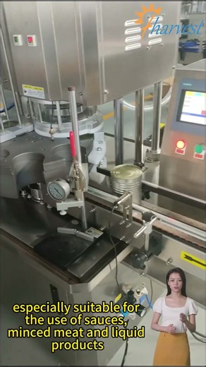 Precision Can Sealing: Automatic Negative Pressure Vacuum Seamer for Extended Shelf Life #shrots