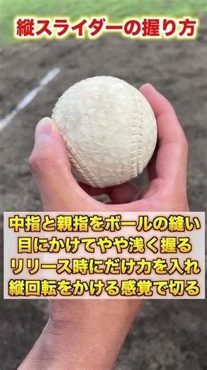 [Curveball] Introducing how to throw a "vertical slider" that will get you a lot of strikeouts [P...