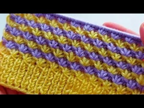 "Easy Knitting Pattern for Beginners | Hand Knitting Design Tutorial"
