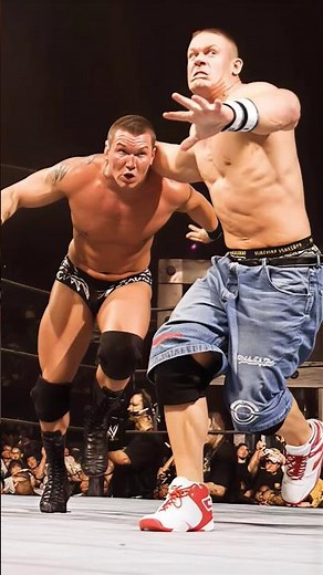 John Cena (c)vs Randy Orton WWE Championship Match Unforgiven 2007 #wwe #shorts