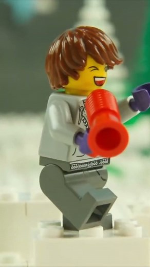 Winter adventures of Max 2 | LEGO Minifigures #Shorts