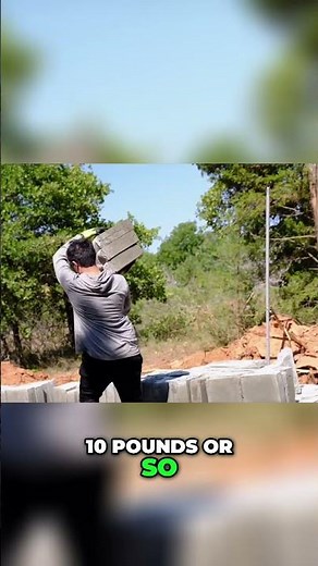 Aircrete Walls: Lightweight, Durable, and Easy to Build #shorts