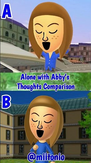 Alone with Abby’s Thoughts: Mii Animation Comparison