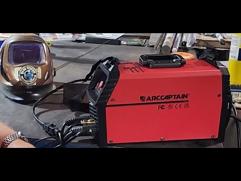 ARCCAPTAIN TIG Welder 200 Review and Demonstration
