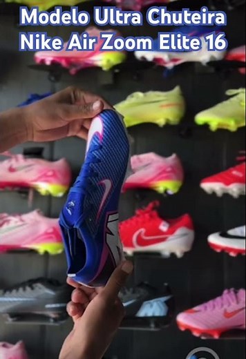 Chuteira linda Nike Air Zoom qualidade incrível, conforto, agilidade pronta pra encarar uma partida.