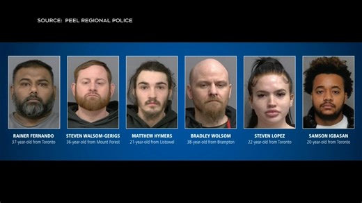 Peel Regional Police announce arrests related to carjackings and high end vehicle trafficking