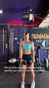 You wouldn’t skip a meeting with your boss. You wouldn’t forget to pick up your kids. You wouldn’t “see if you have time” to show up for work. So why were you treating your meal plan like an optional suggestion? Here’s what changed: You stopped winging it. You stopped “trying to be good.” You stopped hoping you’d magically have healthy food available when hunger hit. You planned your meals BEFORE the day started. And you protected that plan like it mattered. Because it DOES matter. After 35, you