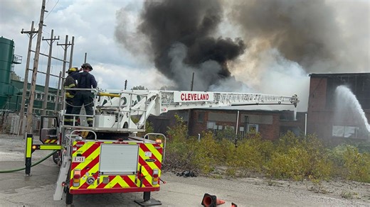 3-alarm industrial fire in Cleveland causes $2M in damage across multiple buildings