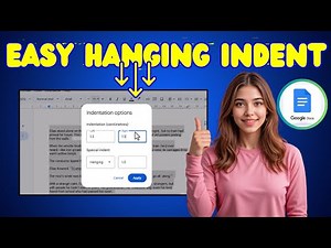 How To Insert A Hanging Indent In Google Docs | Quick & Correct Formatting (2025)