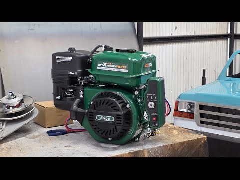 Unbox & Review - MaXpeedingRods 7hp 212cc Small Engine w/ Electric Start