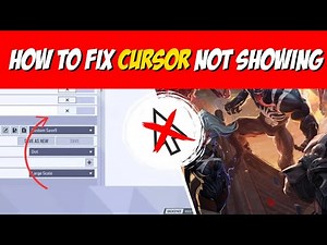 How do you fix Marvel Rivals mouse cursor not showing?