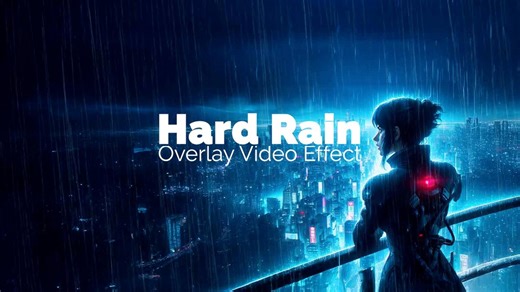 Rain Overlay Video Effect: Cinematic Social Media Footage (MP4, WEBM Downloadable Files) - Etsy
