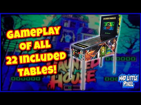 AtGames Legends Pinball All 22 Tables Played! What Do I Really Think?