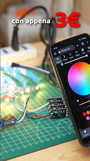 It cost €30 and I built it for €3! RGBW controller #esp32 #homeassistant