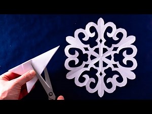 How to Make a Paper Snowflake ❄️ Easy Step-by-Step Tutorial for Beginners